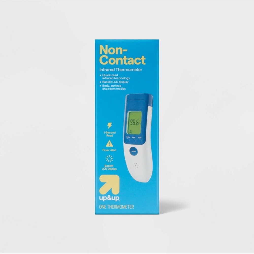 Up & Up Infrared Thermometer - Blue and White